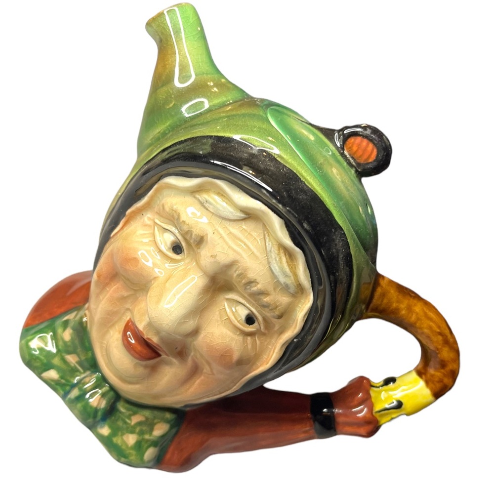 Vintage Beswick Royal Doulton  England Old Lady Tea pot Ceramic Collecti…